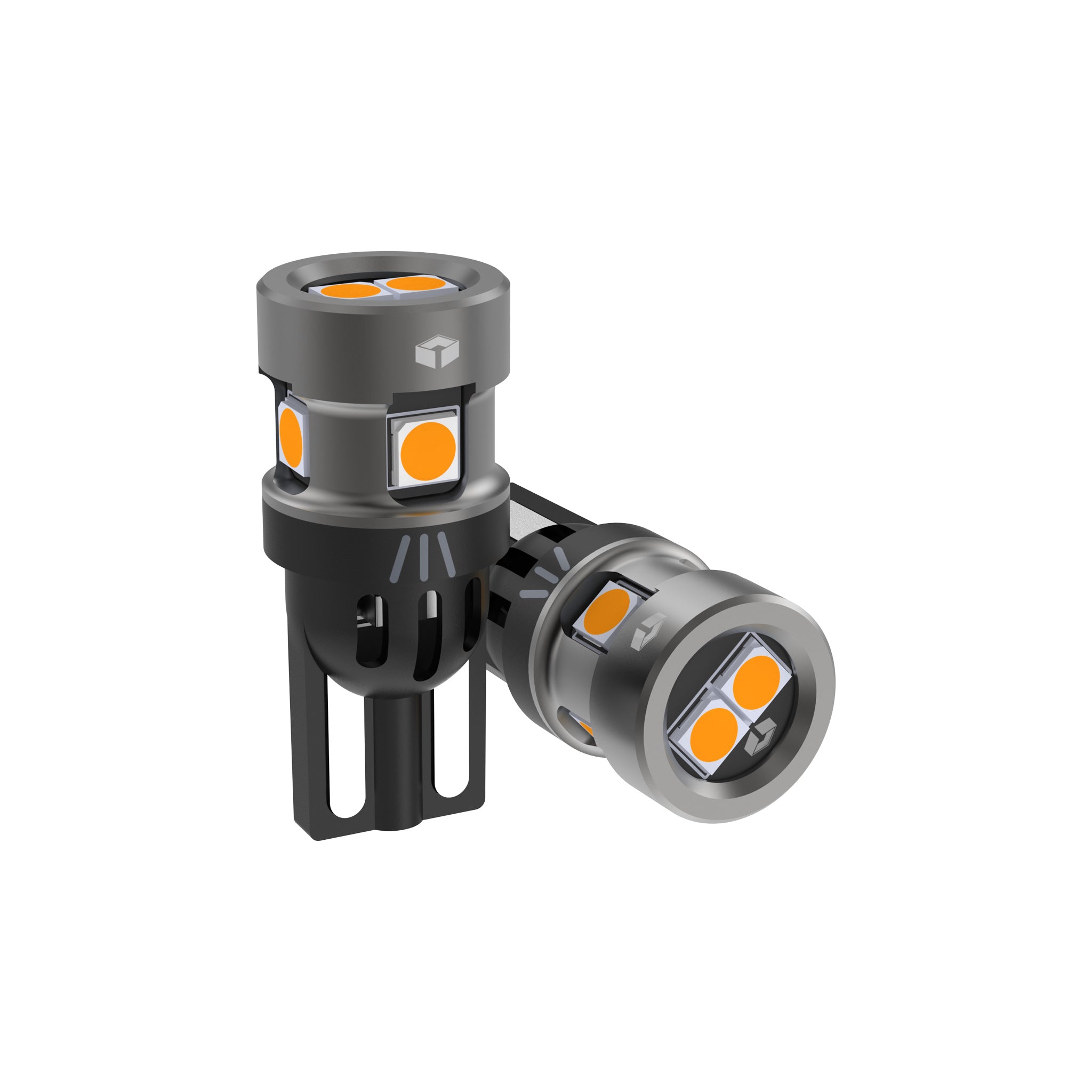 FLASHING T10 CANBUS+ LED BULB : AMBER