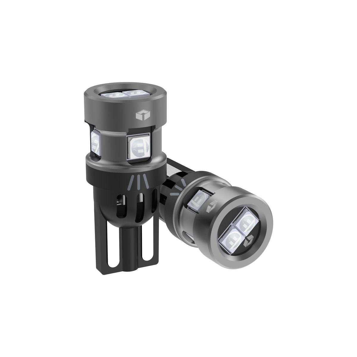 FLASHING T10 CANBUS+ LED BULB : BLUE