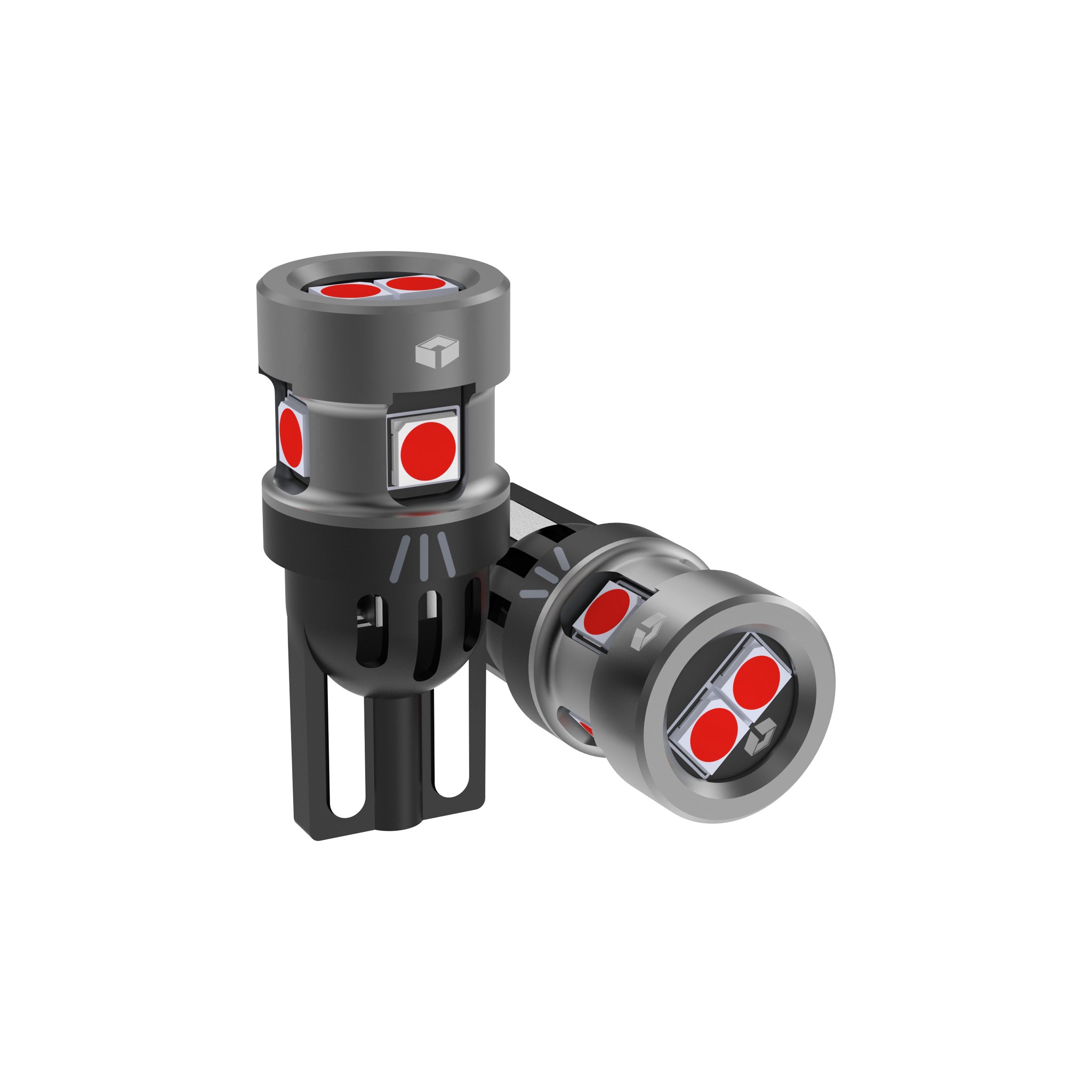 FLASHING T10 CANBUS+ LED BULB : RED