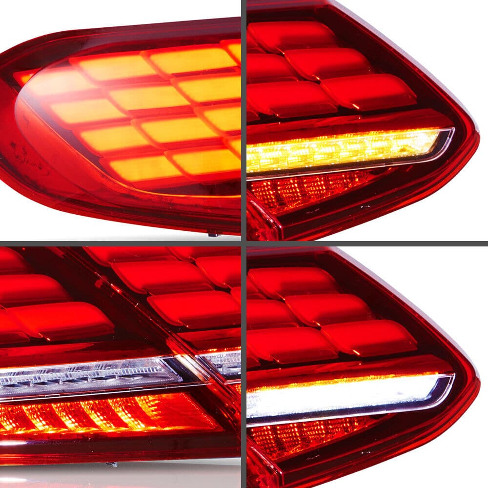 2015-2023 MERCEDES BENZ C-CLASS C205 SEQUENTIAL LED TAIL LIGHTS