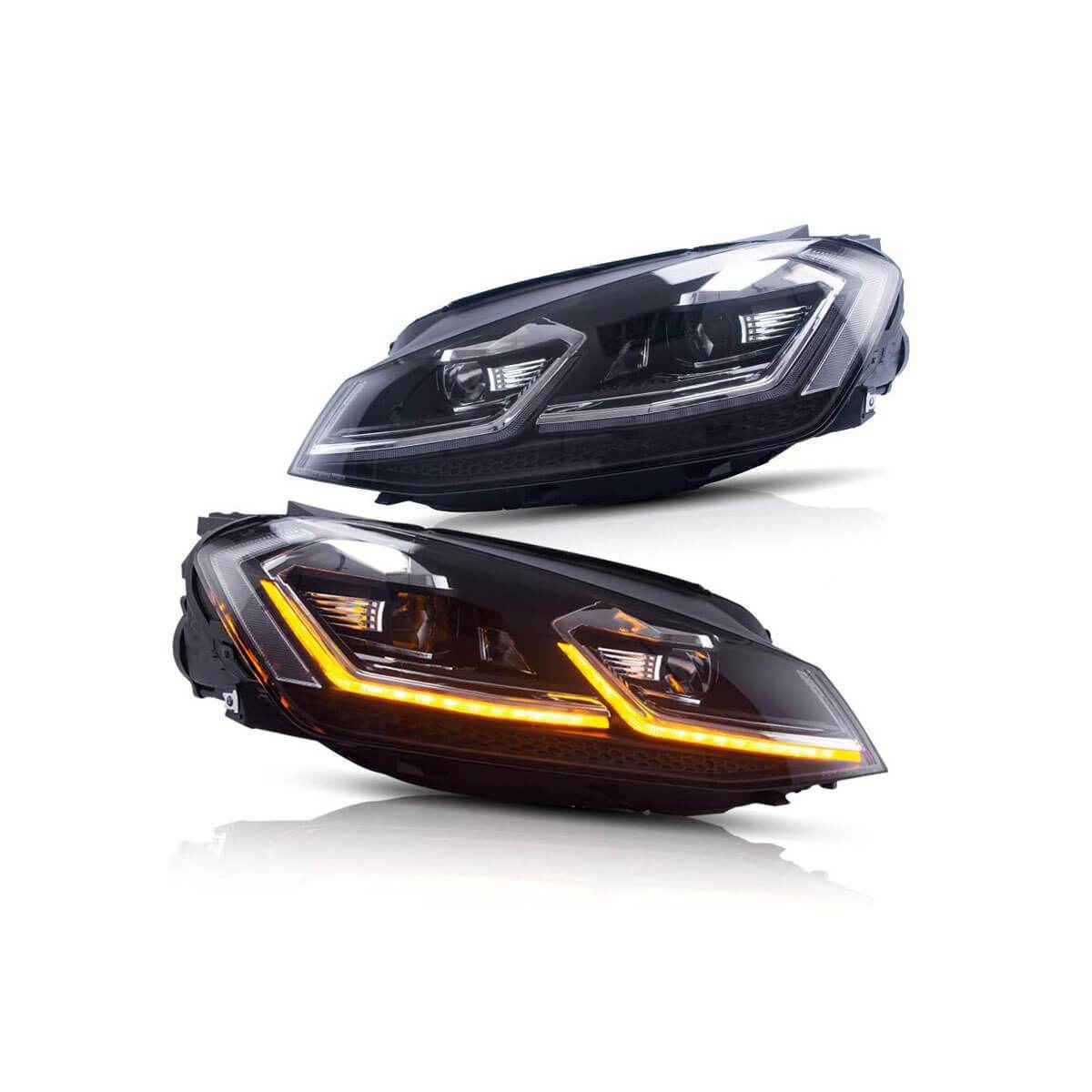 2012-2020 VW MK7.5R STYLE SEQUENTIAL LED HEADLIGHTS (MK7)