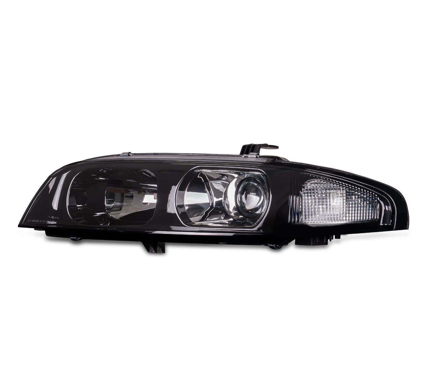JDM BLACK OE PROJECTOR HEADLIGHTS FOR NISSAN SKYLINE R33 GTS25 GTS SERIES 1&3 HEAD LIGHTS