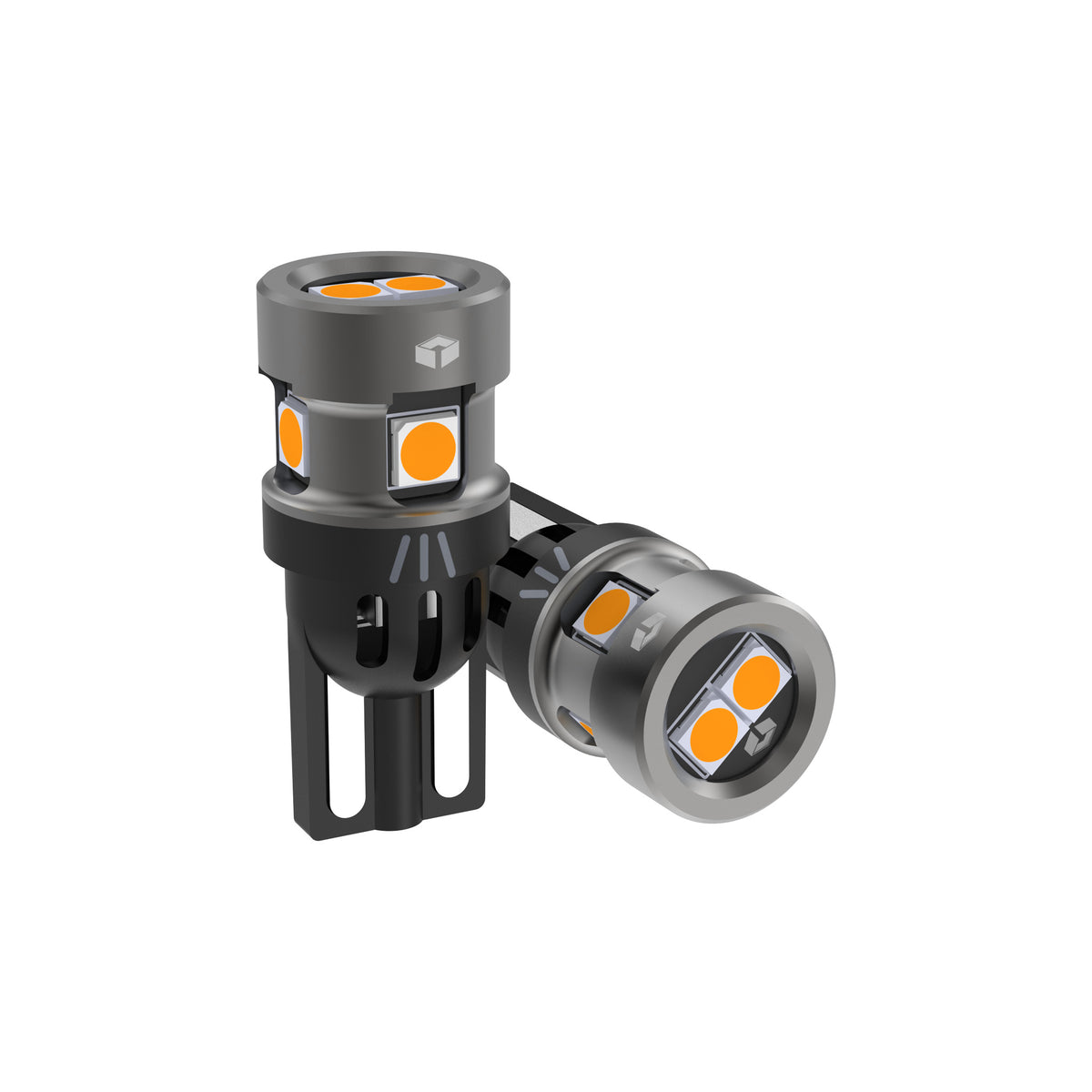 FLASHING T10 CANBUS+ LED BULB : AMBER