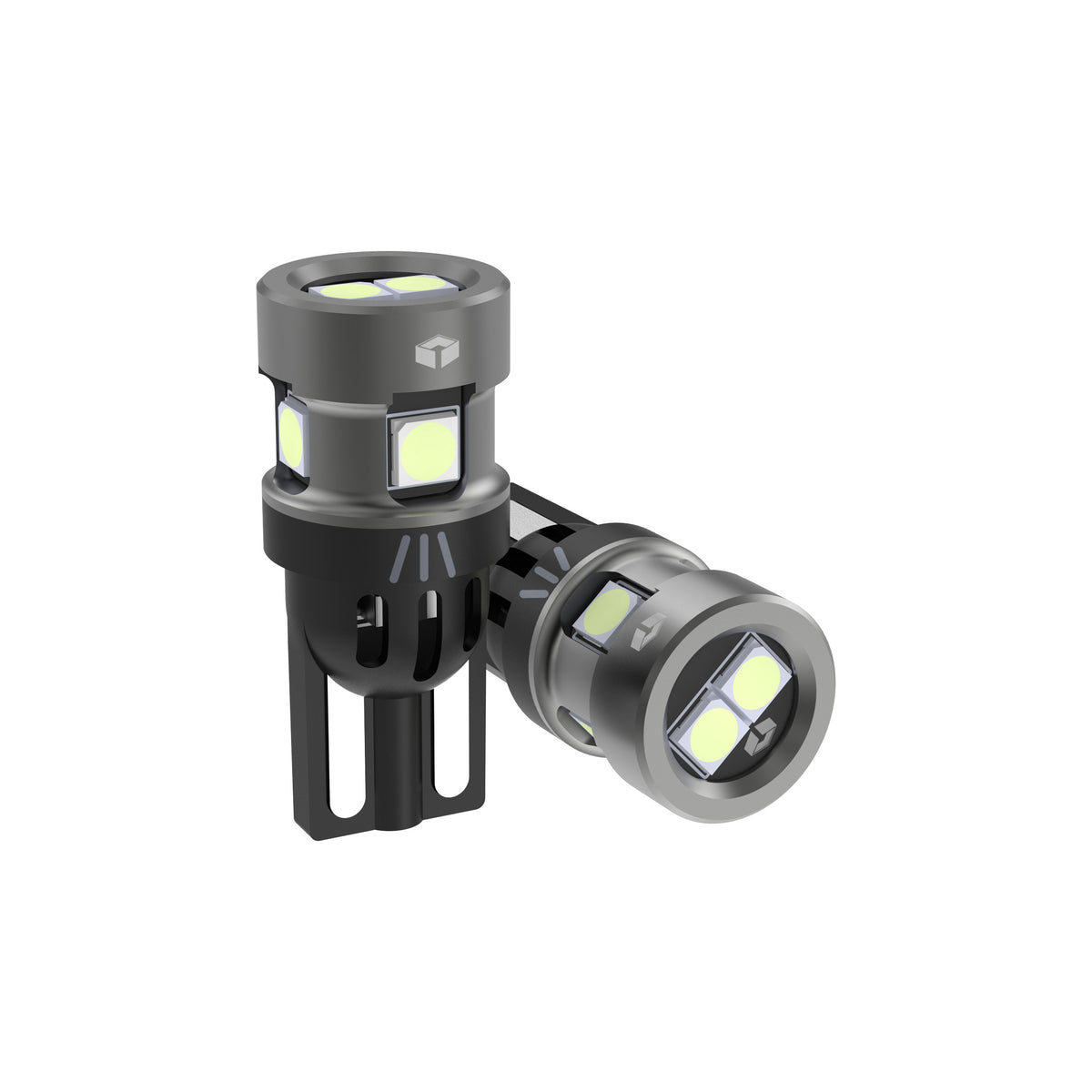 FLASHING T10 CANBUS+ LED BULB : LIGHT BLUE