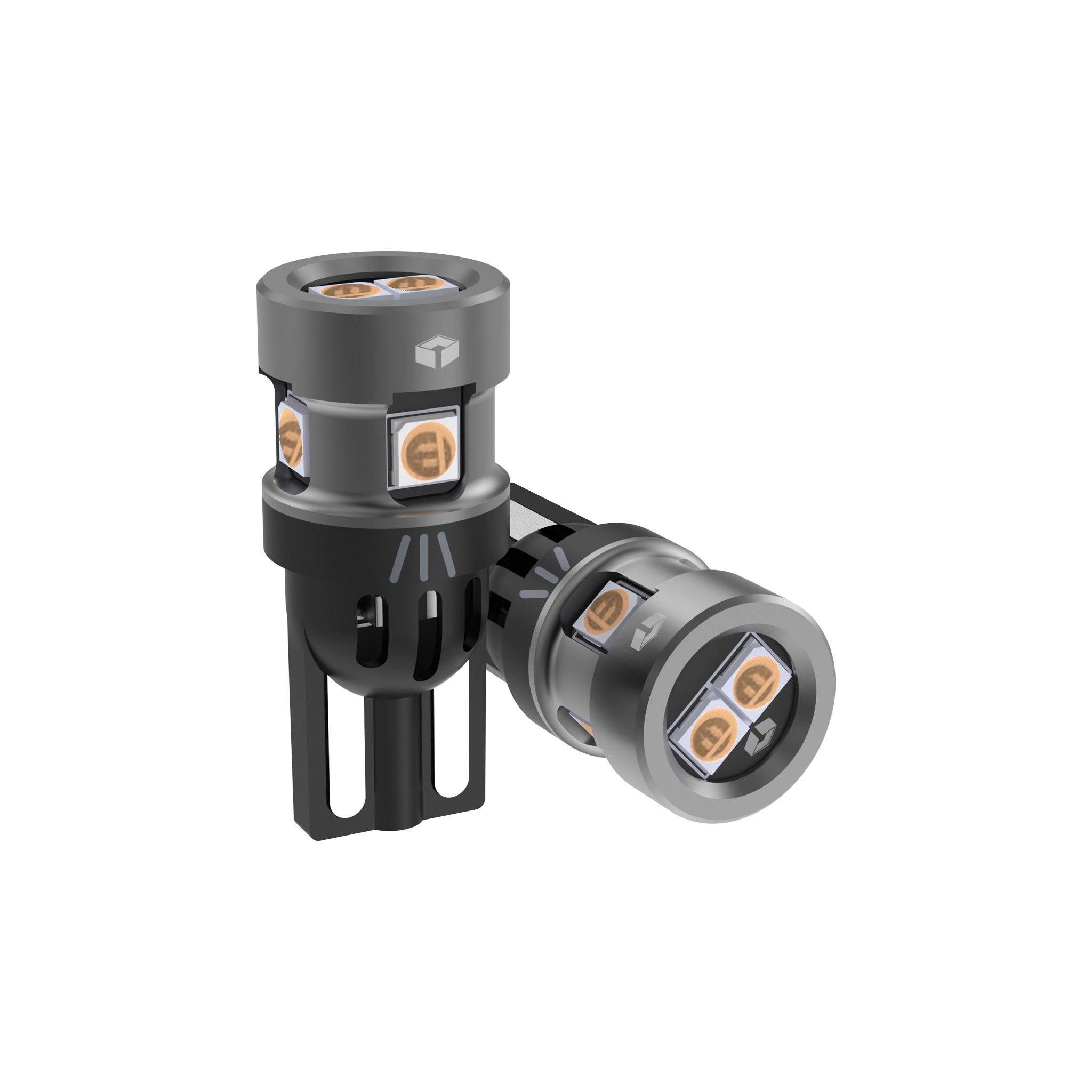 FLASHING T10 CANBUS+ LED BULB : PURPLE