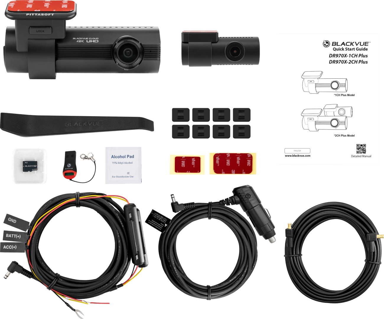 BLACKVUE DR970X-2CH PLUS II 4K DASH CAM