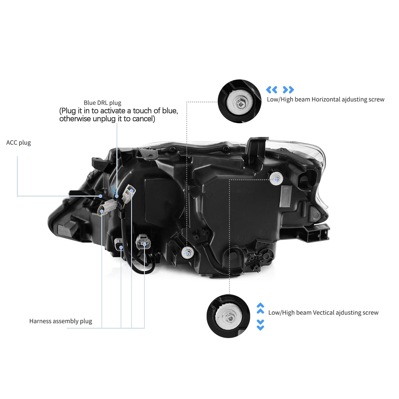 2012-2015 LEXUS RX SEQUENTIAL LED HEADLIGHTS