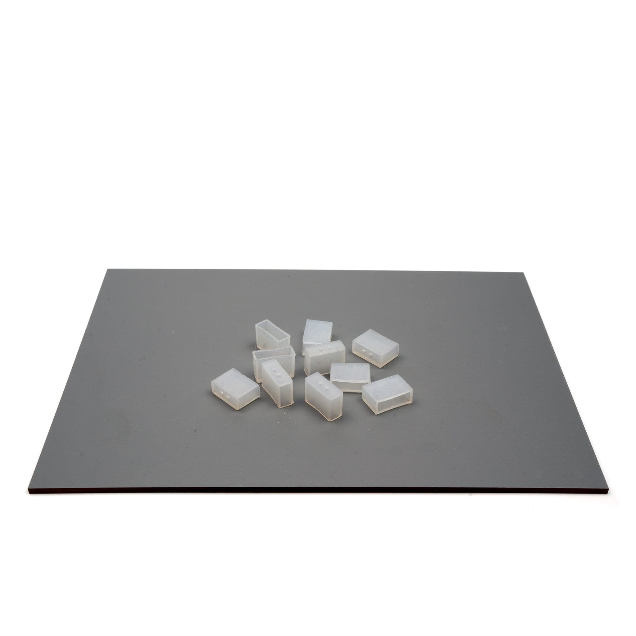 LED STRIP TUBE SILICONE END CAPS