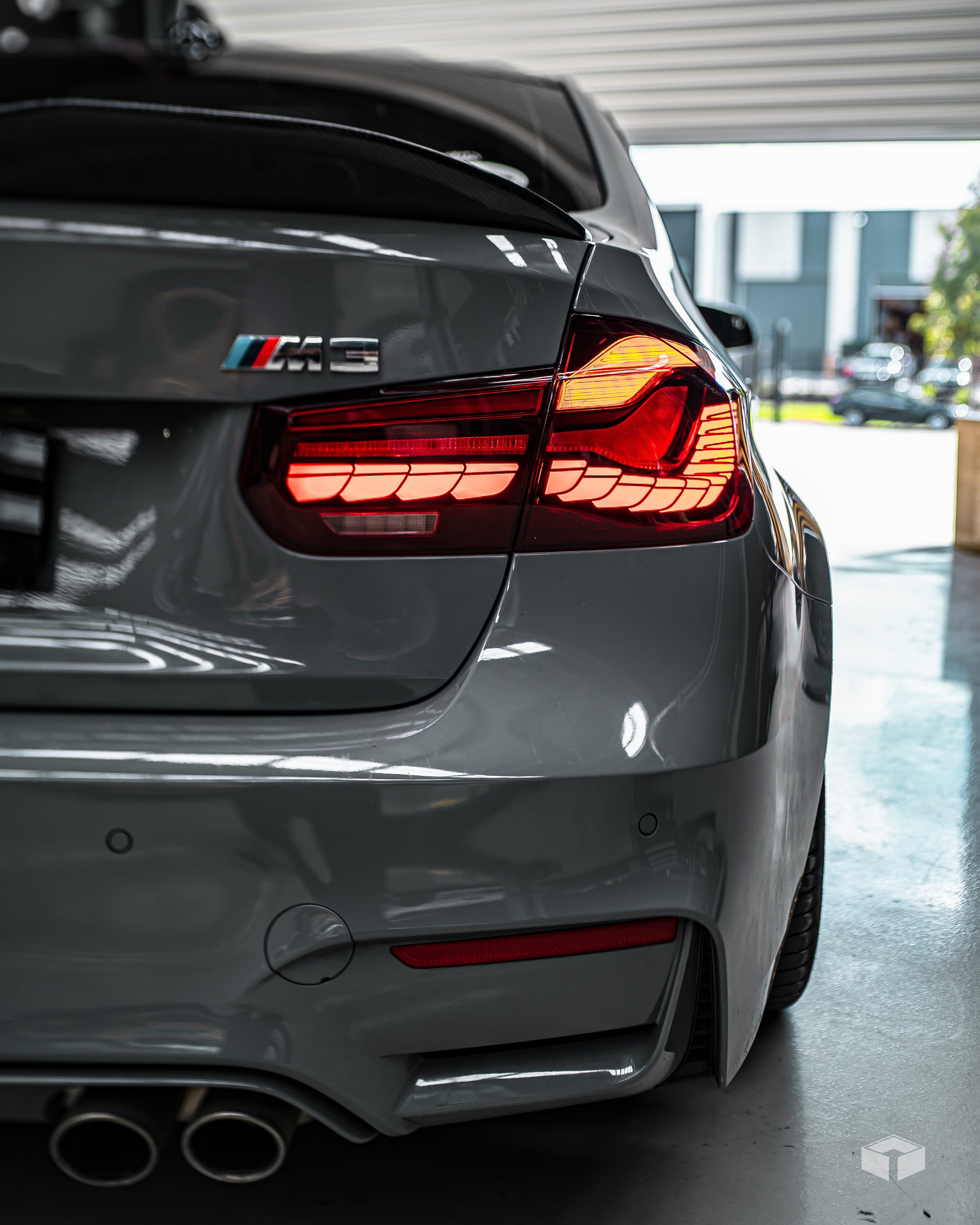 2012-2018 BMW F80 F30 F35 3 SERIES OLED SEQUENTIAL TAIL LIGHTS