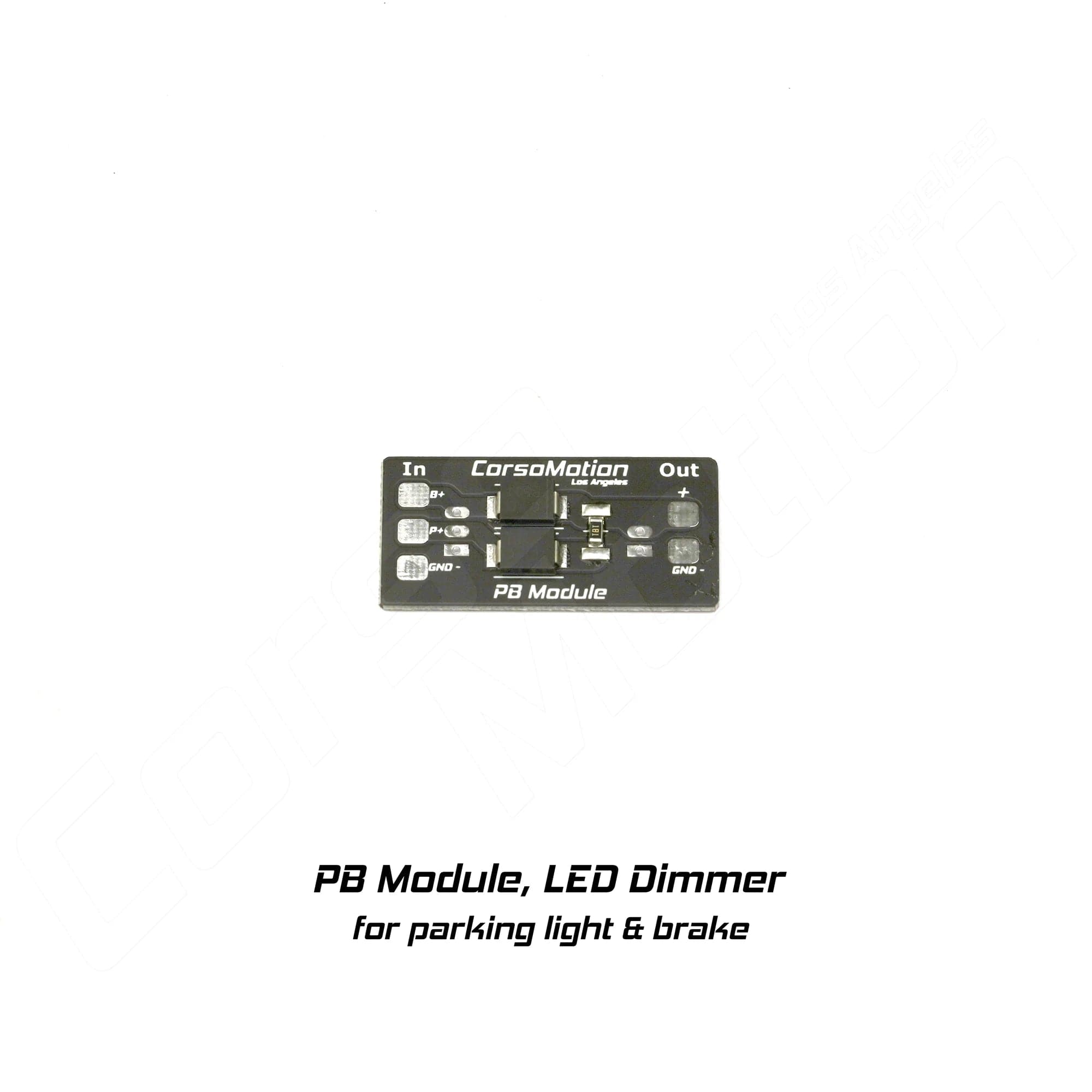 CORSOMOTION : PB MODULES