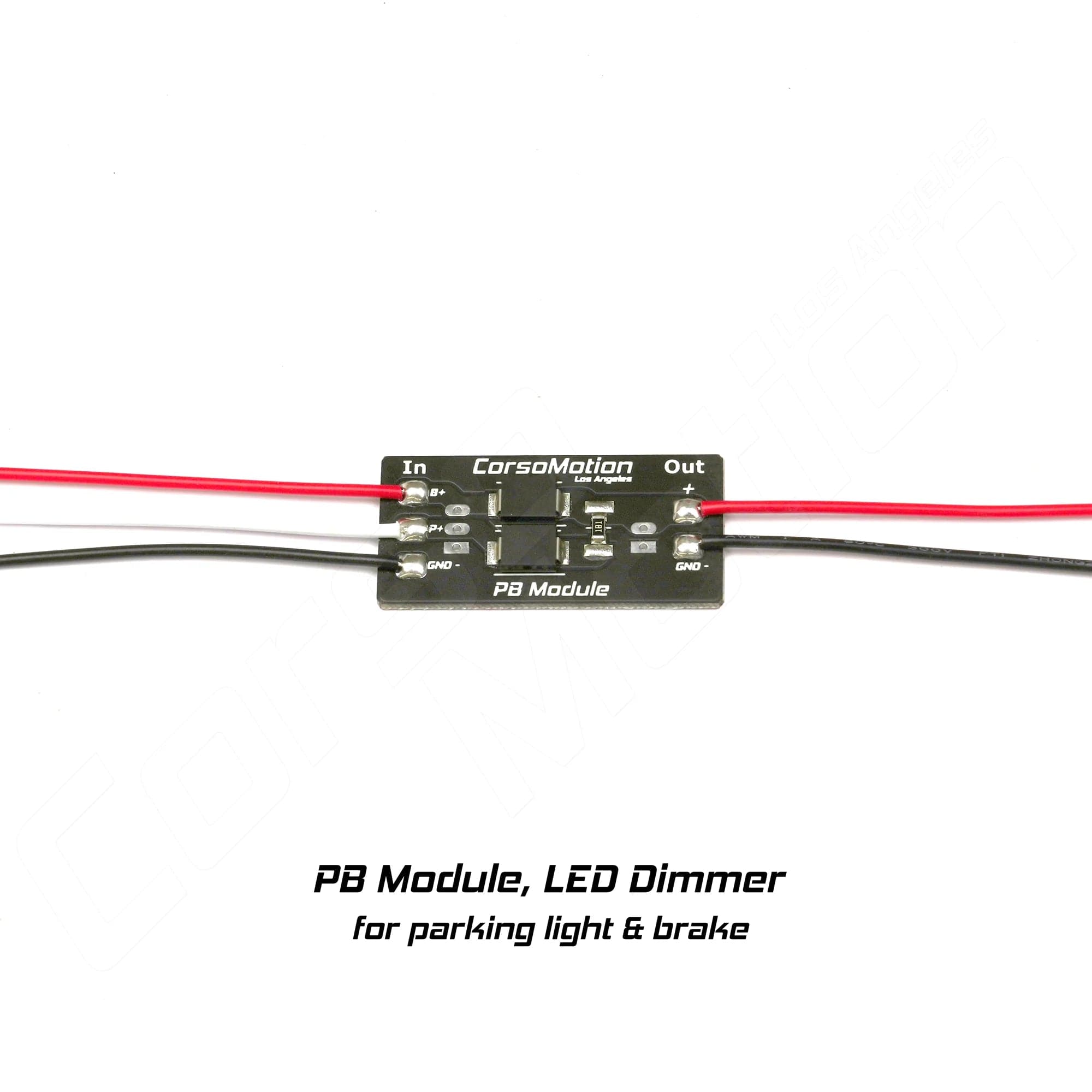 CORSOMOTION : PB MODULES