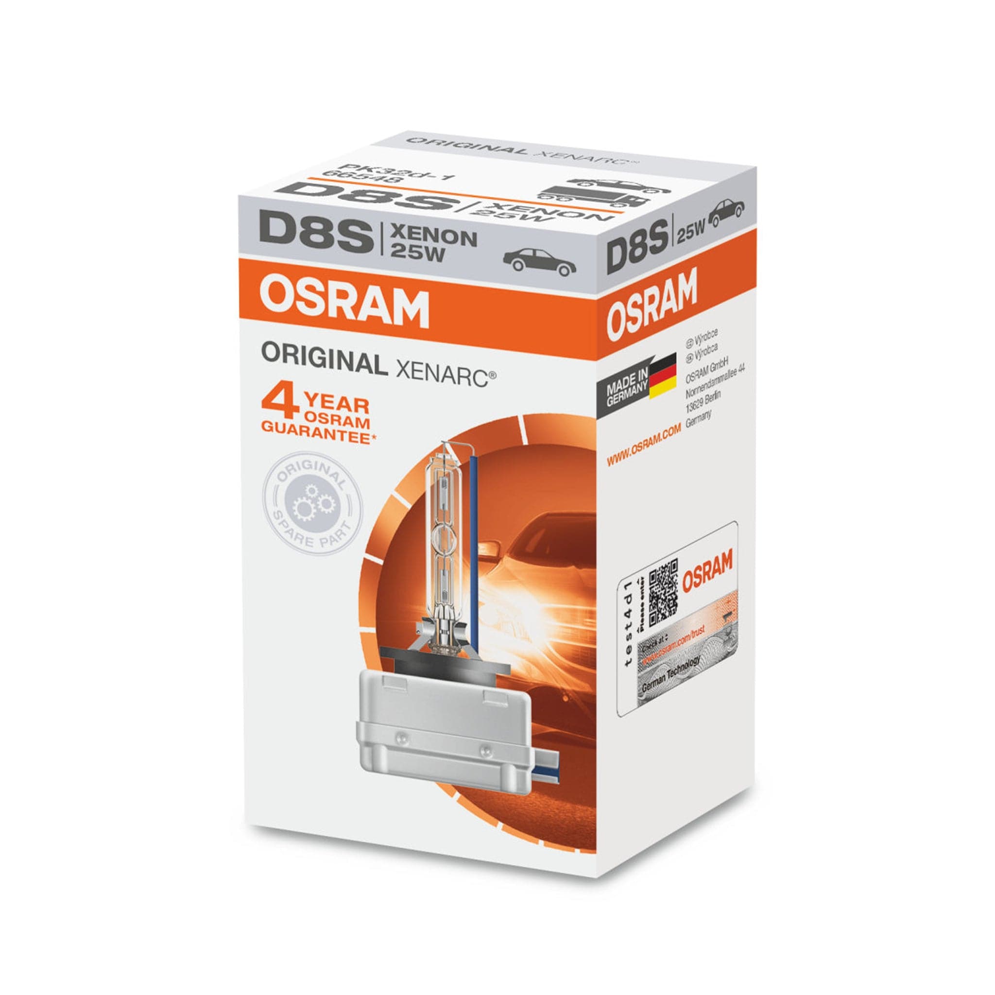 OSRAM XENARC ORIGINAL : D8S